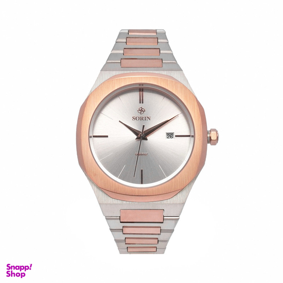 ست ساعت مچی عقربه ای زنانه و مردانه سورین مدل GL1182B-ST06S