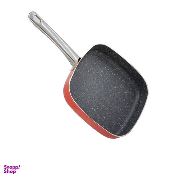 تابه عروس مدل تک دسته مربع آوا سایز 20