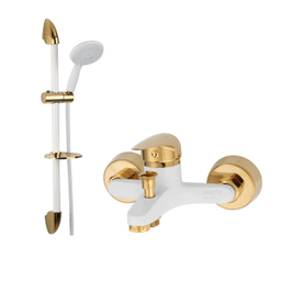 شیر حمام فاخته مدل ایتالیا کد ST به همراه علم دوش