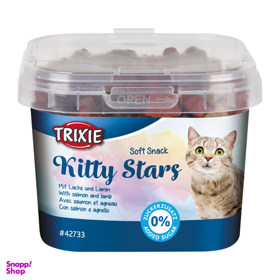 تشویقی گربه تریکسی مدل Kitty Stars وزن 140 گرم
