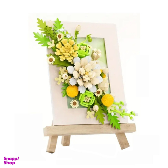 لگو 565 تکه مدل مینی تابلو گل سبز