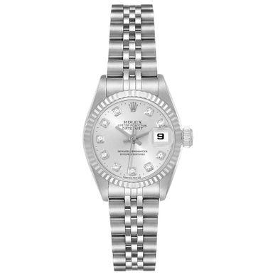 ساعت عقربه ای زنانه طرح رولکس مدل Datejust کد 000018