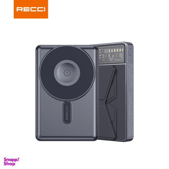 پاوربانک رسی مدل RPB-W19 ظرفیت 10000 میلی آمپر ساعت