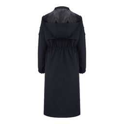 بارانی زنانه السانا مدل شعله کد 233428 رنگ مشکی