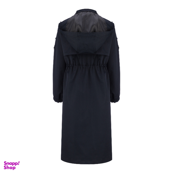 بارانی زنانه السانا مدل شعله کد 233428 رنگ مشکی