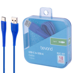 کابل فست شارژ Type-C بیاند مدل BUC-301 2.1A طول 1 متر
