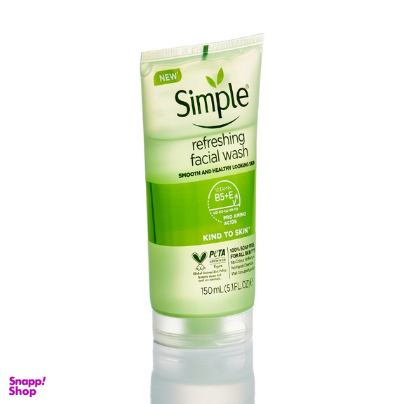 ژل شست و شوی سیمپل مدل رفرشینگ حجم 150 میلی لیتر