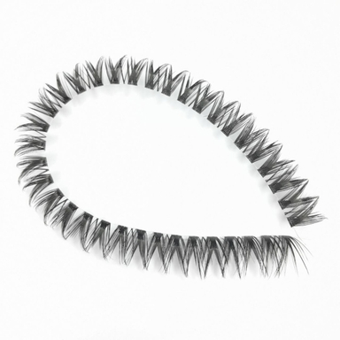 مژه مصنوعی ریسه ای مدل فیشر کاپ سایز 12 کد D