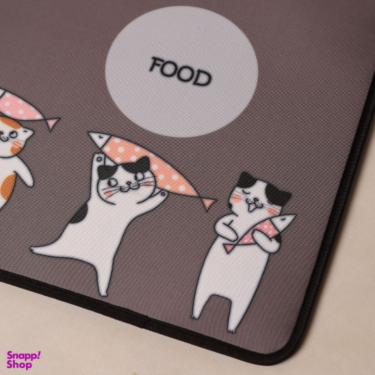 مت ظرف آب و غذا مدل HappyCat کد 37