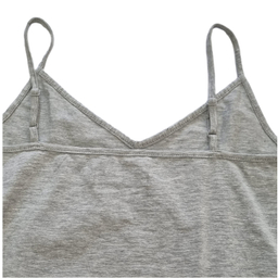 تاپ زنانه مدل تاپ بندی طرح ساده رنگ طوسی