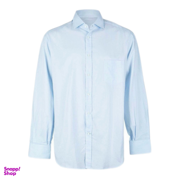 پیراهن آستین بلند مردانه آیکت مدل فلورا آکسفورد کد 1111