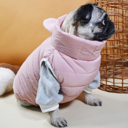 لباس سگ و گربه مدل 504 رنگ صورتی