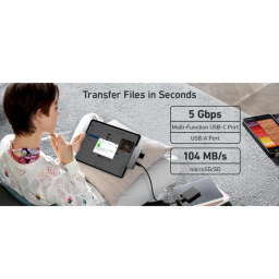 USB هاب 6 پورت Type-C انکر مدل 541 USB-C Hub 6in1