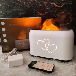 دستگاه بخور و رطوبت ساز سرد مدل قلب طرح آتش