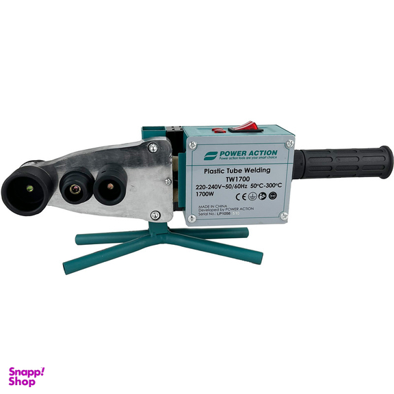 دستگاه جوش لوله پلیمری پاور اکشن مدل TW 1700 مجموعه 11 عددی
