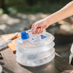 دبه آب تاشو نیچرهایک مدل PE Folding Bucket کد S002-T ظرفیت 10 لیتر