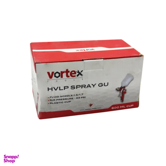 پیستوله رنگ ورتکس مدل YP-43PSI/600ML