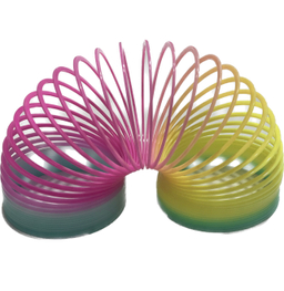 اسباب بازی فنر اسلینکی مدل رنگارنگ کد 01