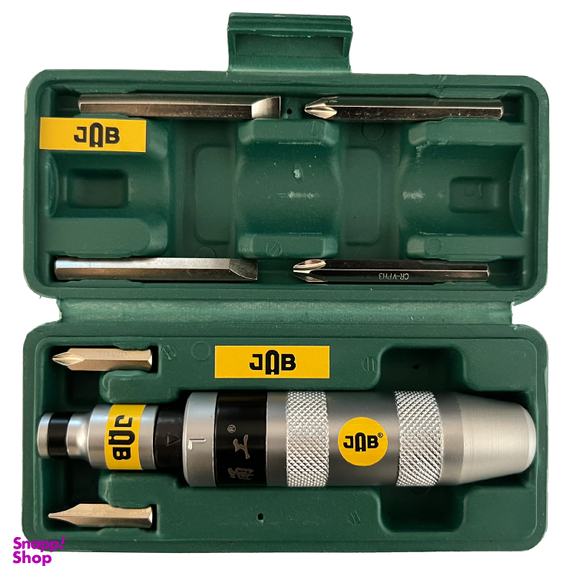 پیچ گوشتی ضربه خور جاب مدل JB-8870 مجموعه 8 عددی