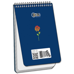 دفترچه یادداشت سیمی 80 برگ دارکوب مدل شازده کوچولو کد 138/4