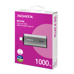 حافظه SSD قابل حمل ای دیتا مدل SC750