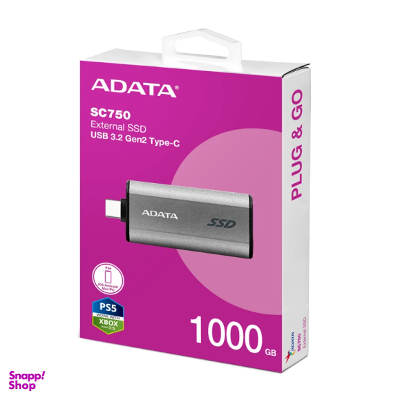 حافظه SSD قابل حمل ای دیتا مدل SC750