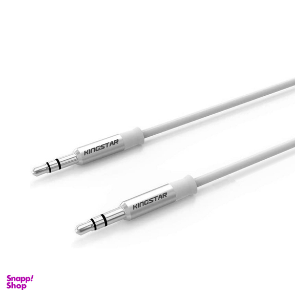 کابل صوتی Jack 3.5mm کینگ استار مدل KA53 AUX طول 1 متر