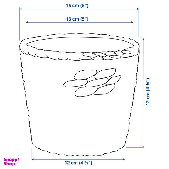 گلدان ایکیا مدل DRUVFLÄDER