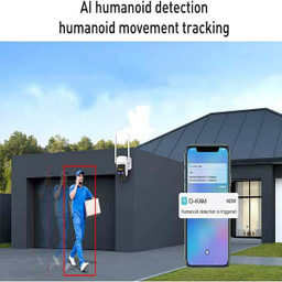 دوربین مداربسته بی سیم تحت شبکه طرح پنل خورشیدی مدل 132