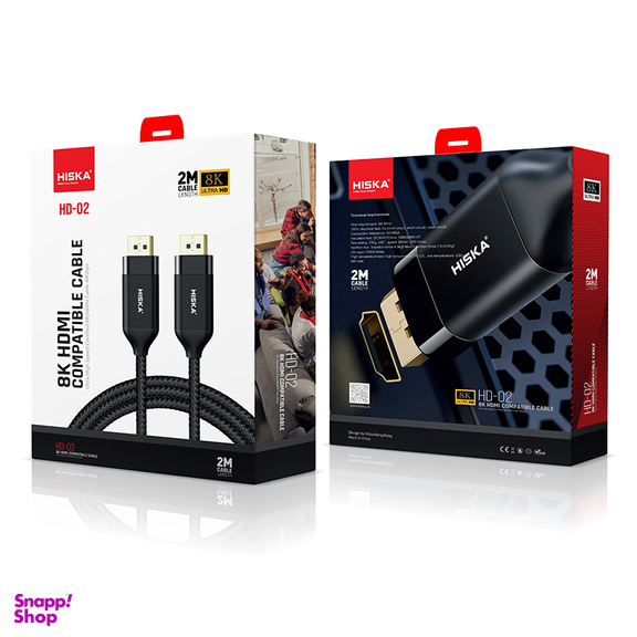 کابل HDMI هیسکا مدل HD-02 طول 2 متر