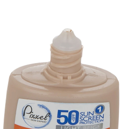 ضد آفتاب رنگی پیکسل با SPF50 مناسب پوست‌‌ های خشک و حساس