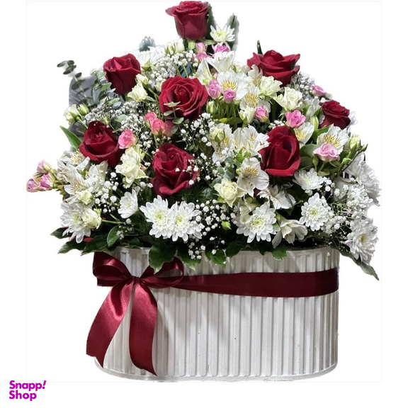 باکس گل طبیعی مدل وندا 10