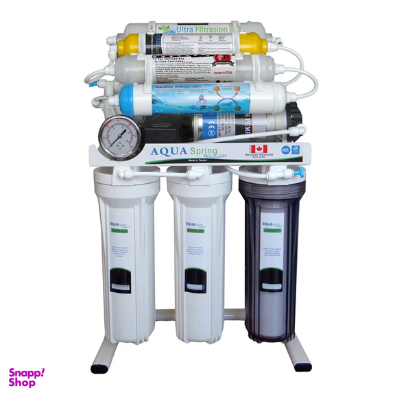 دستگاه تصفیه کننده آب آکوآ اسپرینگ مدل RO NF2800 به همراه فیلتر مجموعه 3 عددی
