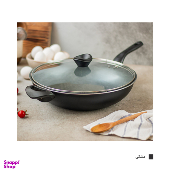 تابه تکنو مدل Wok سایز 32