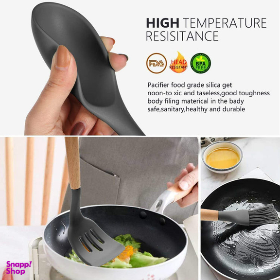 سرویس کفگیر و ملاقه 12 پارچه وون مدل KITCHEN LIFE-1007