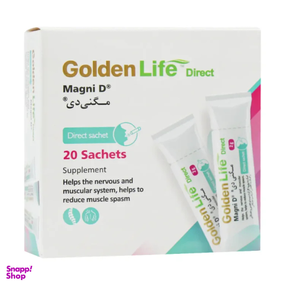 ساشه مگنی دی گلدن لایف بسته 20 عددی