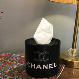 جای دستمال کاغذی فلزی طرح چنل