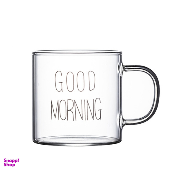 ماگ پیرکس طرح Good Morning سایز 1