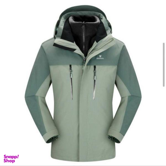 کاپشن زنانه کاراکال مدل ka-3601 رنگ سبز