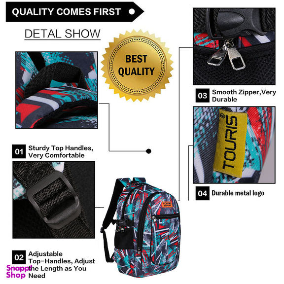 کوله پشتی پسرانه توریث مدل BVR-9900