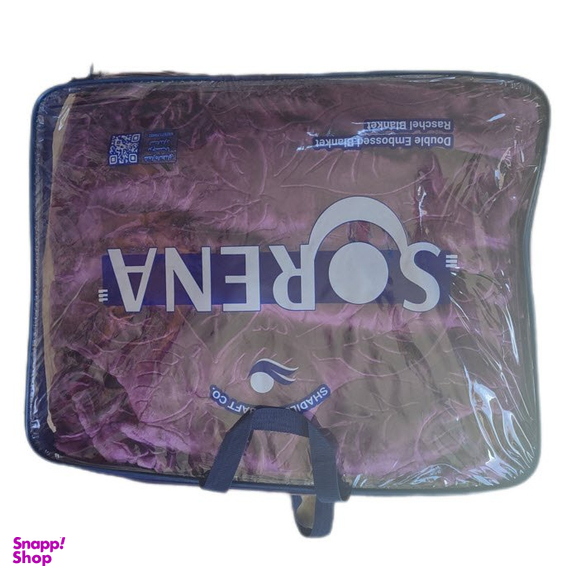 پتو دو نفره شادیلون طرح برگ سایز 220×200 سانتی متر
