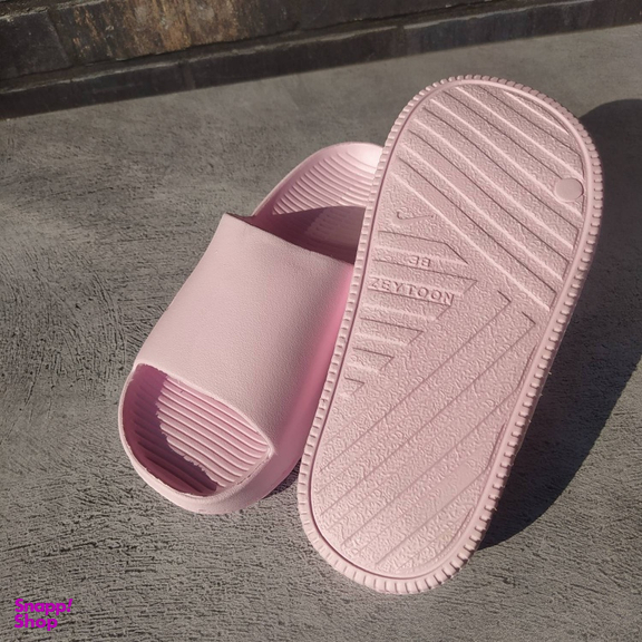 دمپایی زیتون مدل نایکی رنگ صورتی