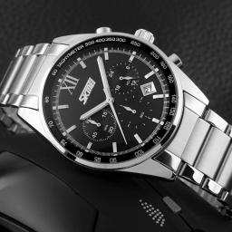 ساعت مچی عقربه‌ای مردانه اسکمی مدل 9096 کد BK