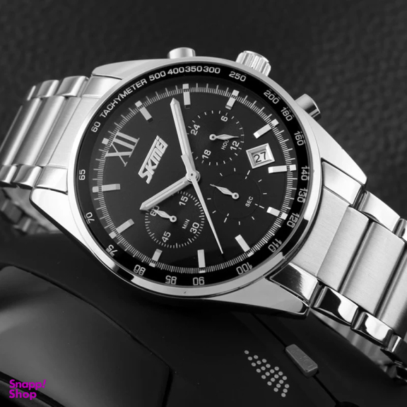 ساعت مچی عقربه‌ای مردانه اسکمی مدل 9096 کد BK