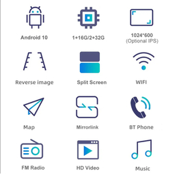 مانیتور خودرو مدل IPS 1080 مناسب خودرو برلیانس 330