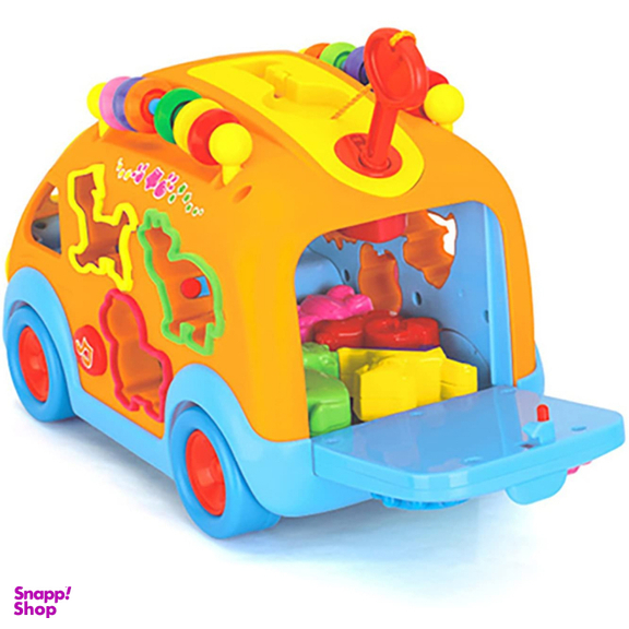 ماشین اتوبوس شادی هولی تویز مدل 988 Activity Shape Sorting Bus