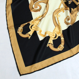 روسری زنانه آنالیا مدل ابریشم دور دست دوز کد 6057