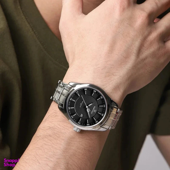 ساعت عقربه ای مردانه نیوی فورس کد nf8032sb رنگ نقره ای