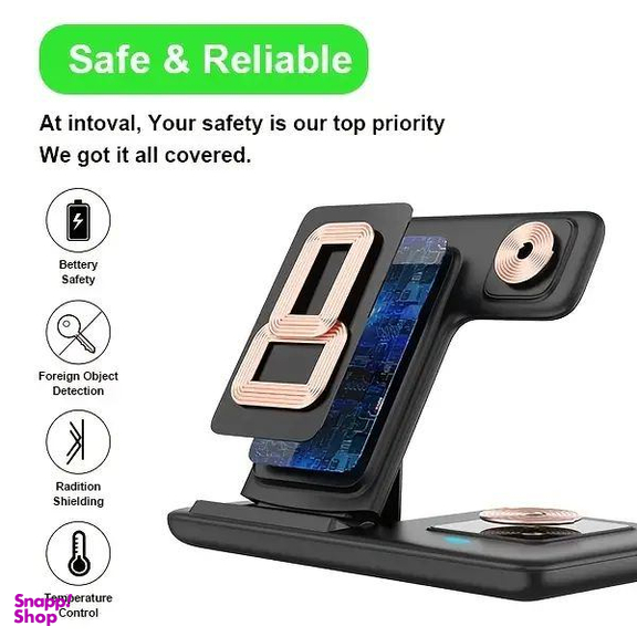 شارژ مغناطیسی 15 وات مدل Foldcharge-X3