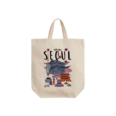 ساک خرید ترمه طراحان ایده مدل پترن سئول کد strm0625 - S